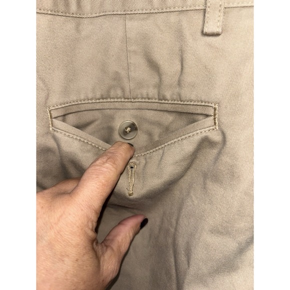 Lands‎ End Men's Pants Size 34 Bundle Blue & khaki Pants 100%cotton - Picture 9 of 11